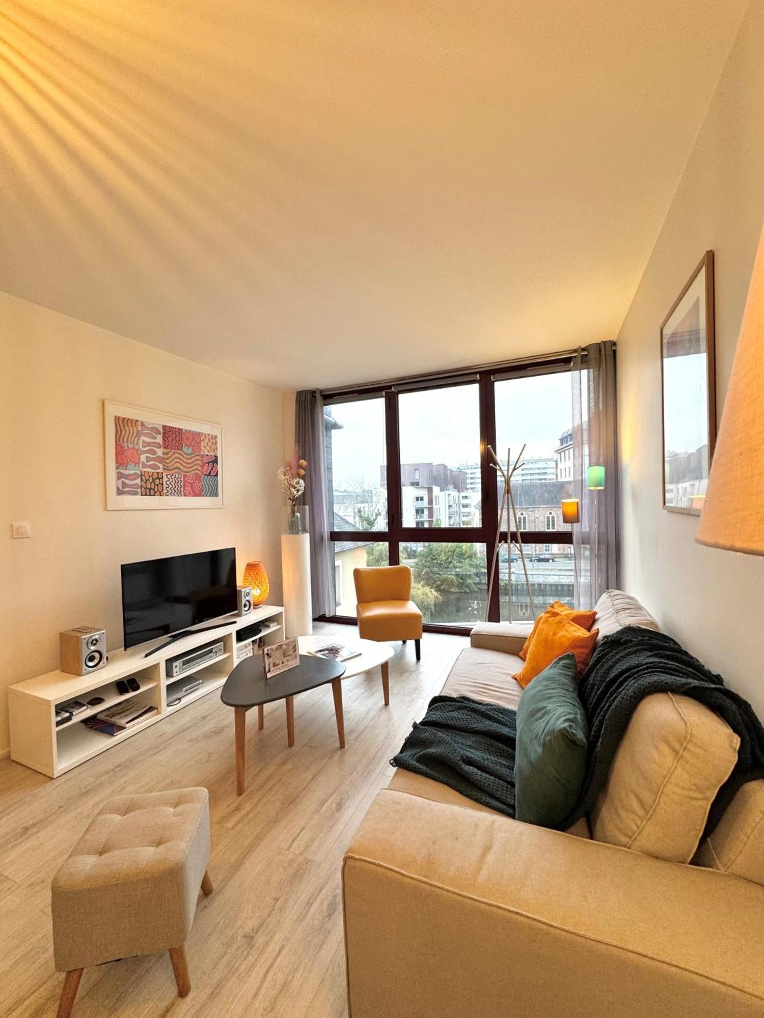 Le Nantais, Centre De Rennes Avec Garage Prive Διαμέρισμα Εξωτερικό φωτογραφία